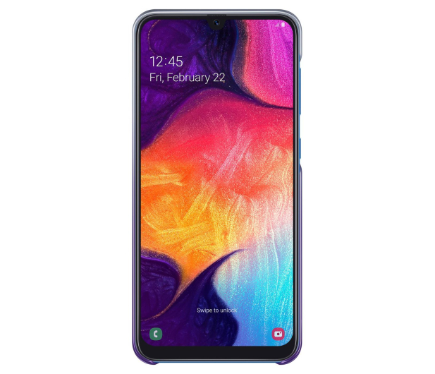 Etui Gradation Cover do Samsung Galaxy A50 fioletowe - 493084 - zdjęcie 3